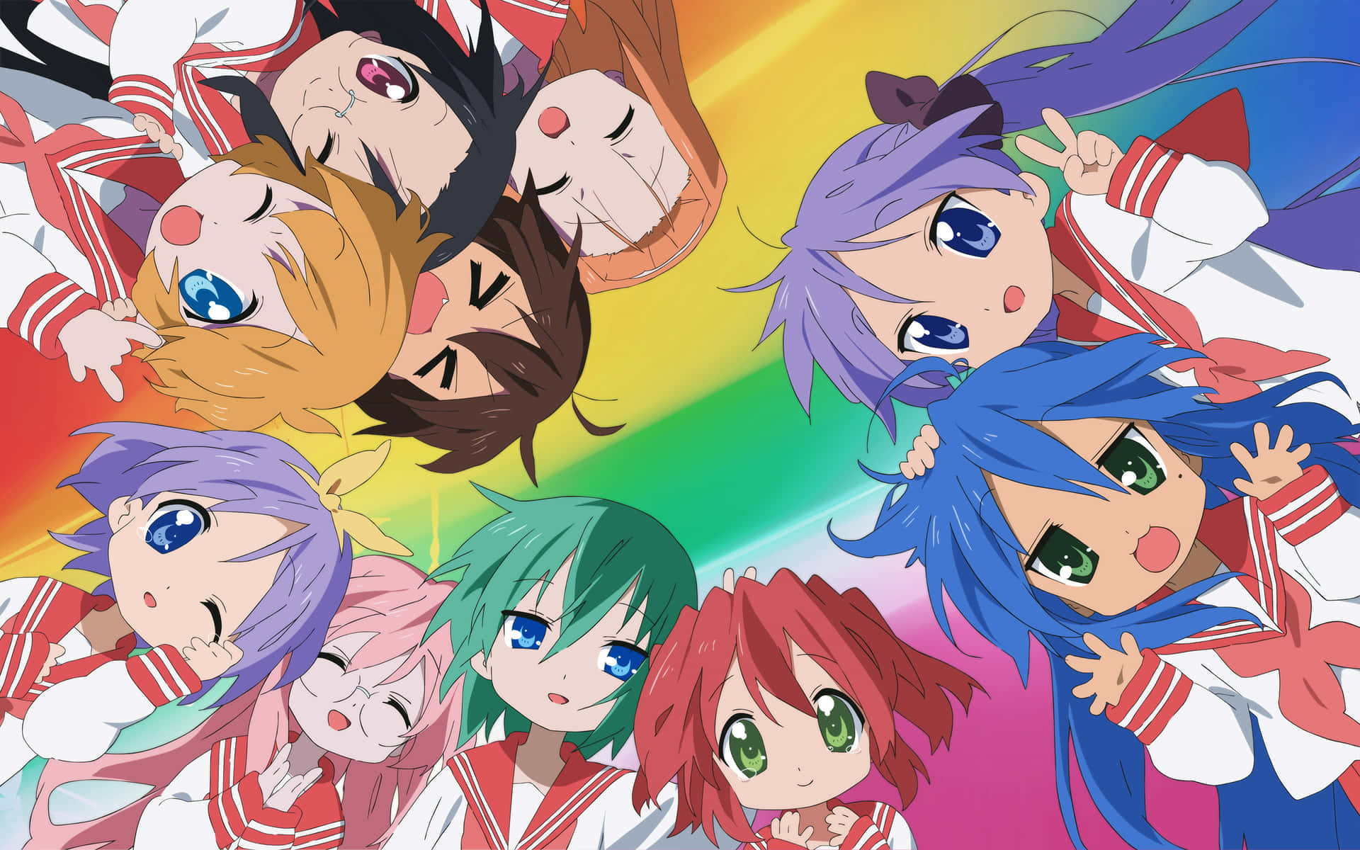 Lucky Star Characters World Cup