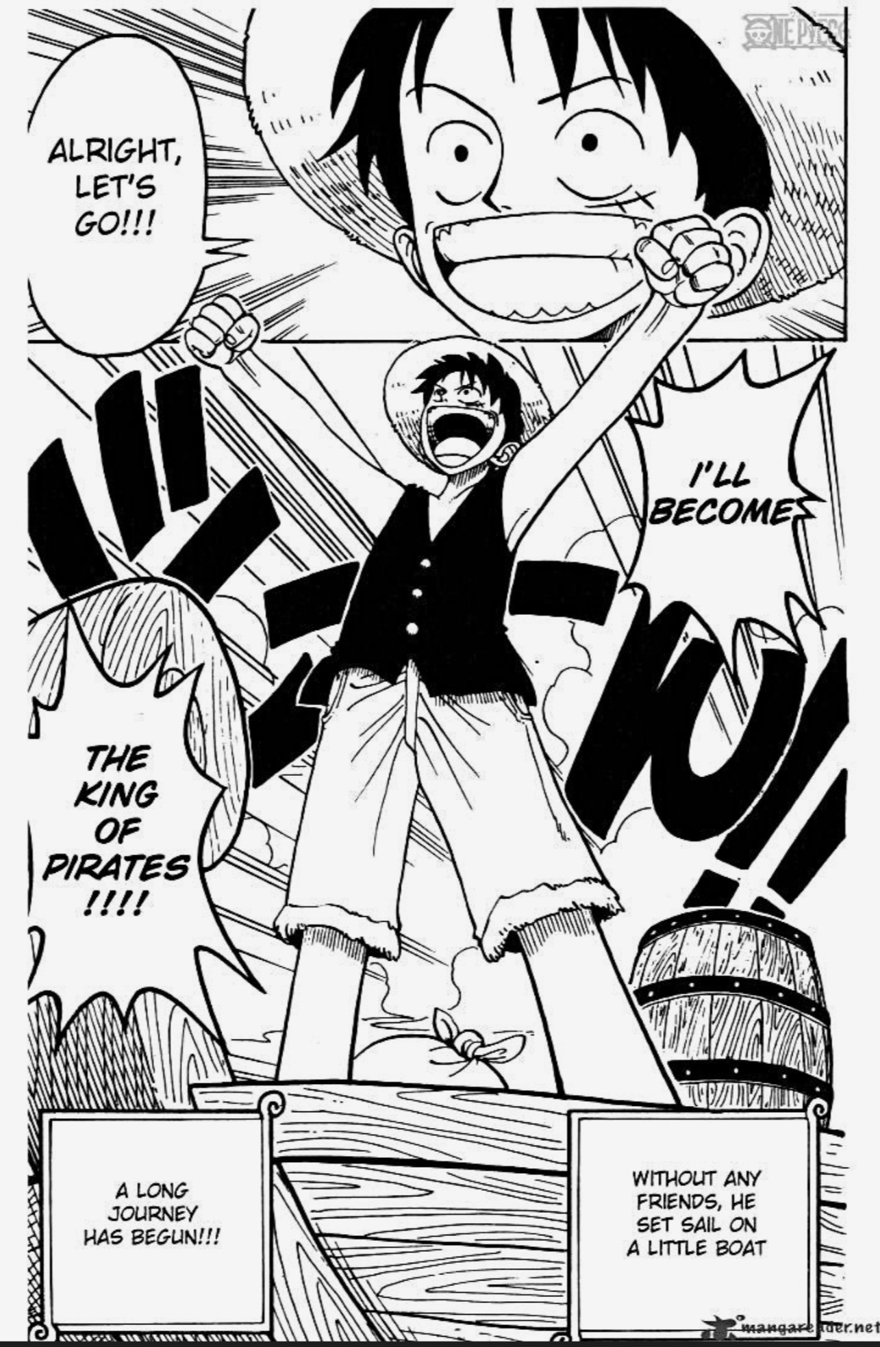ONE PIECE MANGA PANEL