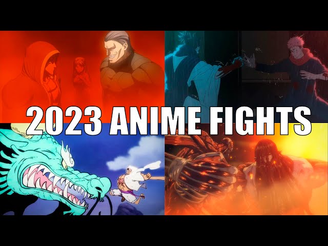 Best Anime Fights of 2023