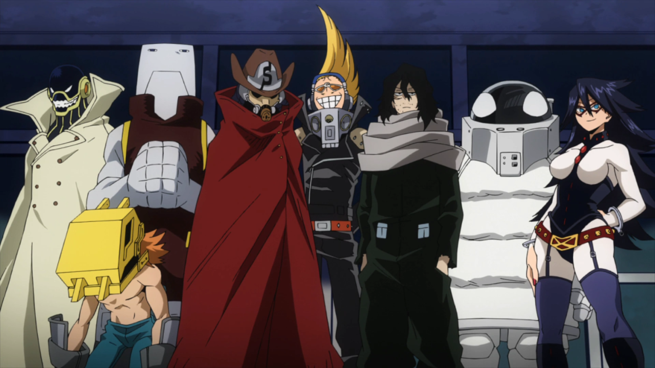 U.A. Staff in My Hero Academia