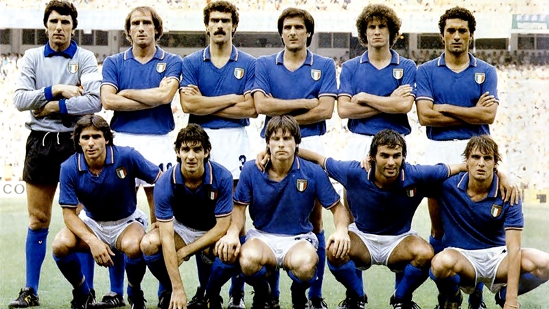Tutte le maglie della nazionale italiana