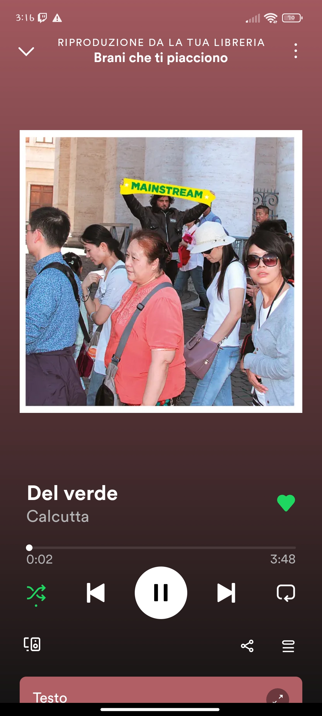 Top canzoni di Calcutta