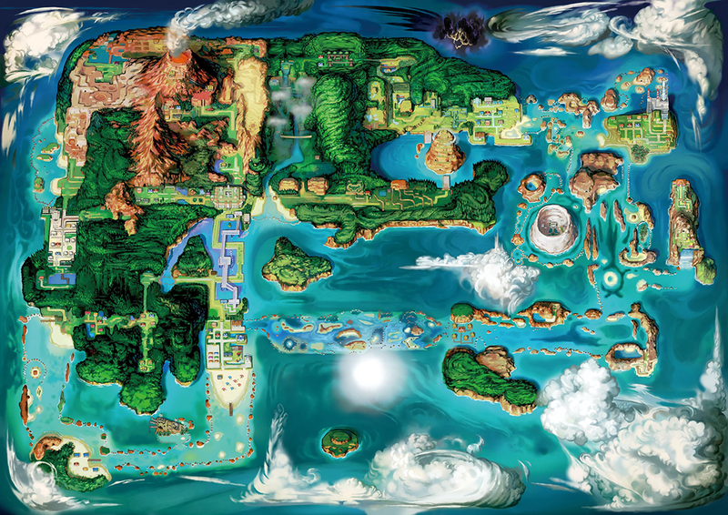 Pokemon Hoenn Towns & Cities