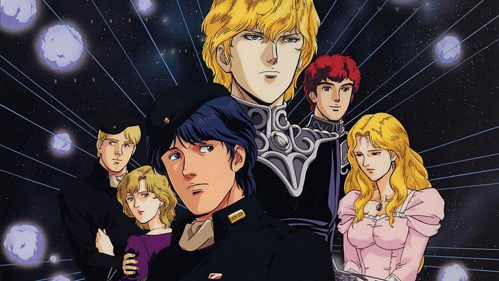 Ginga Eiyuu Characters