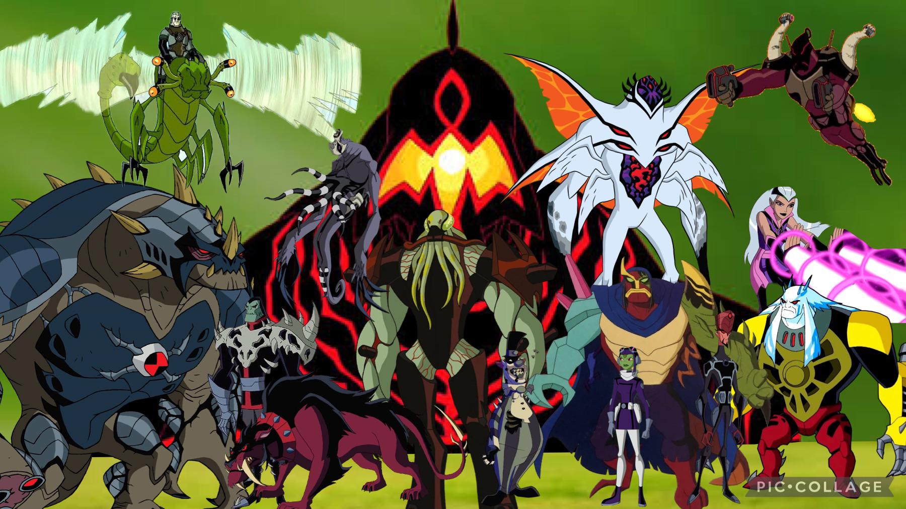 Top Villains Ben10 UPDATE For สมาชม