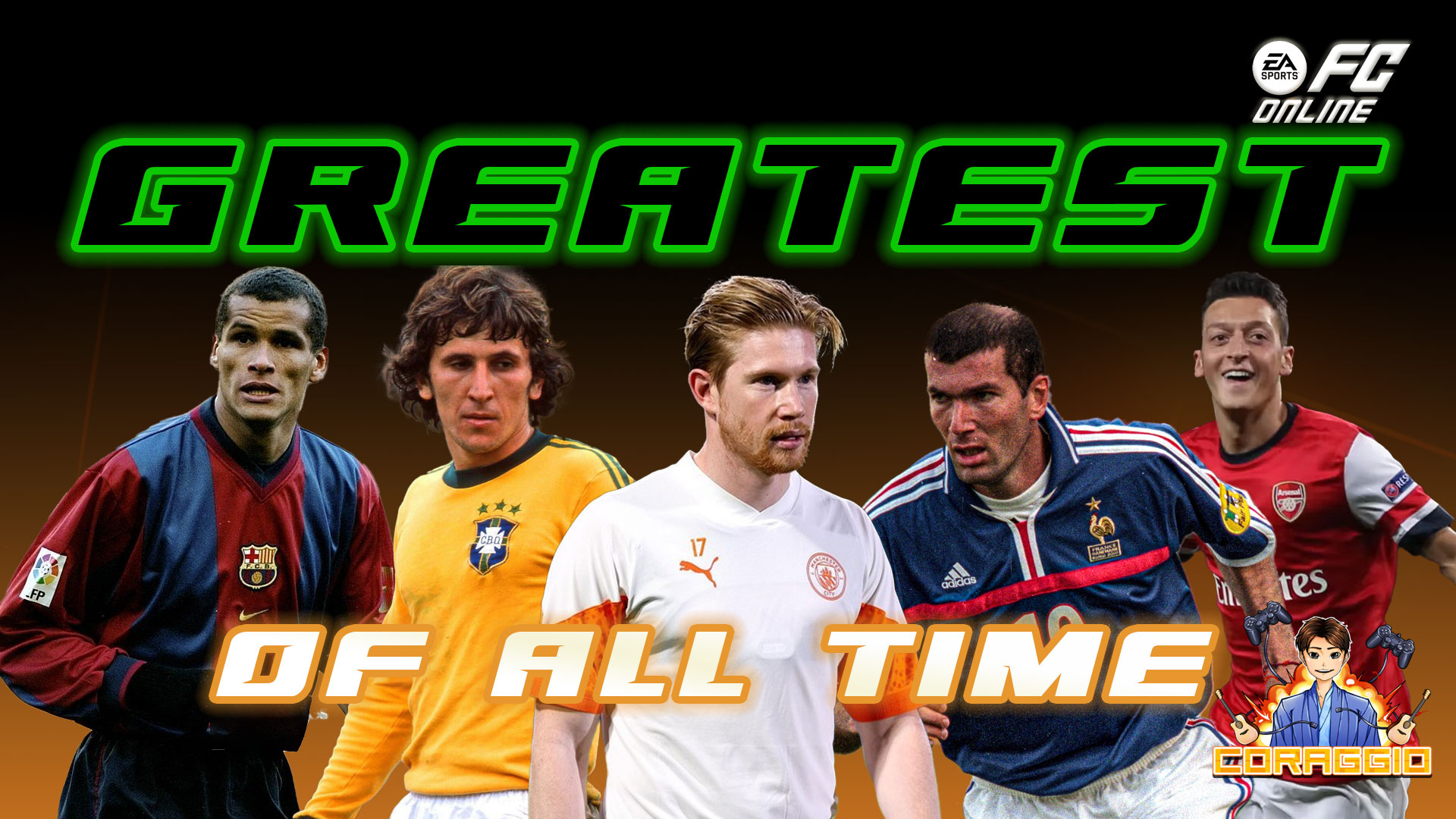BEST Center Attacking Midfield in FC Online