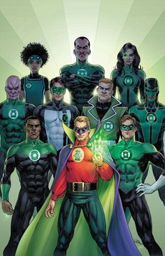 Most powerful members of the green lantern corps