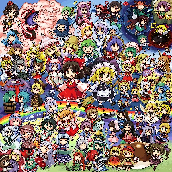 Touhou waifu tournament