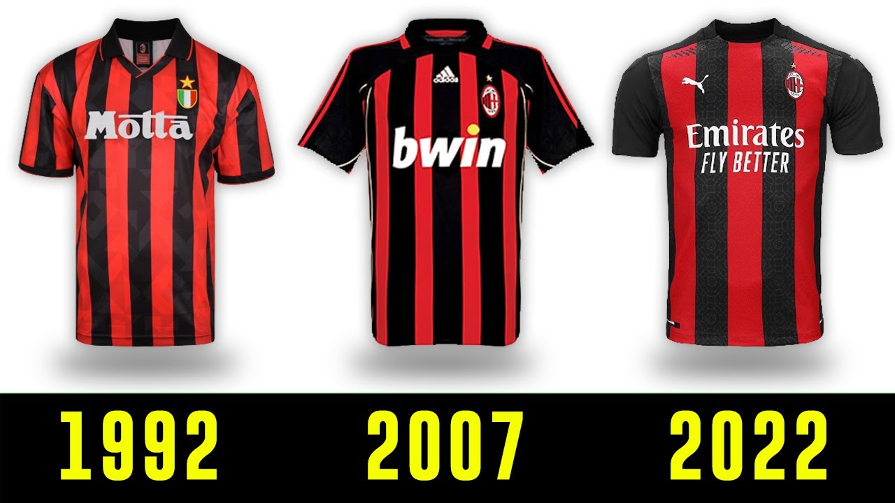 BEST AC MILAN KIT OF ALL TIME