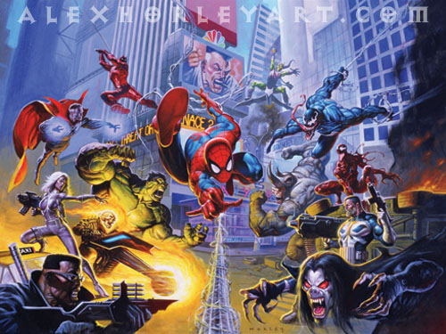Marvel Snap: Alex Horley variants