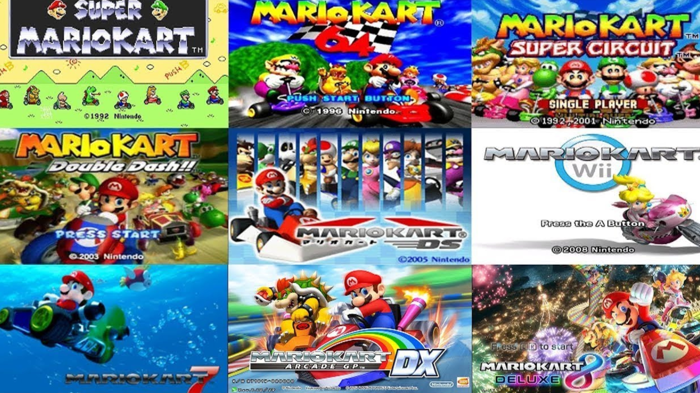 Meilleur jeu Mario Kart