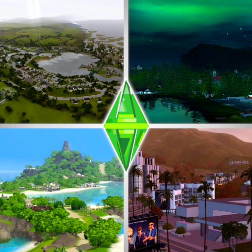Sims 3 : All worlds