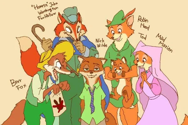 Disney's Foxes