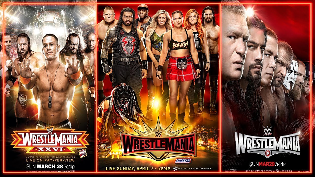 Best Wrestling PPV Poster