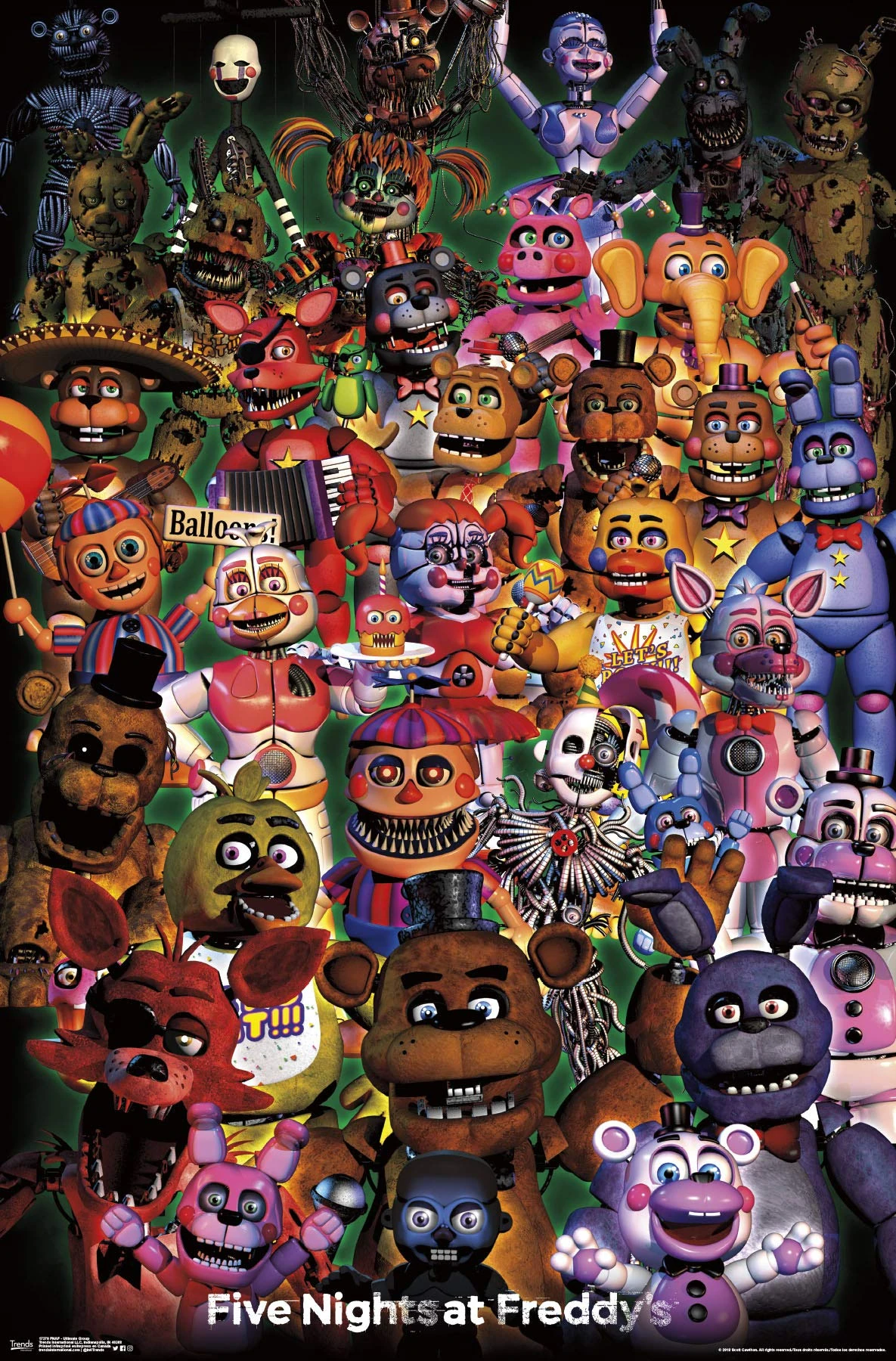 Five Nights at Freddy's [Animatronics and Bots]
