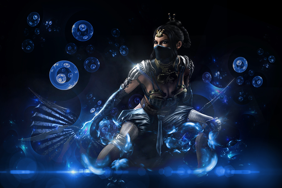 The most beautiful girl in Mortal Kombat