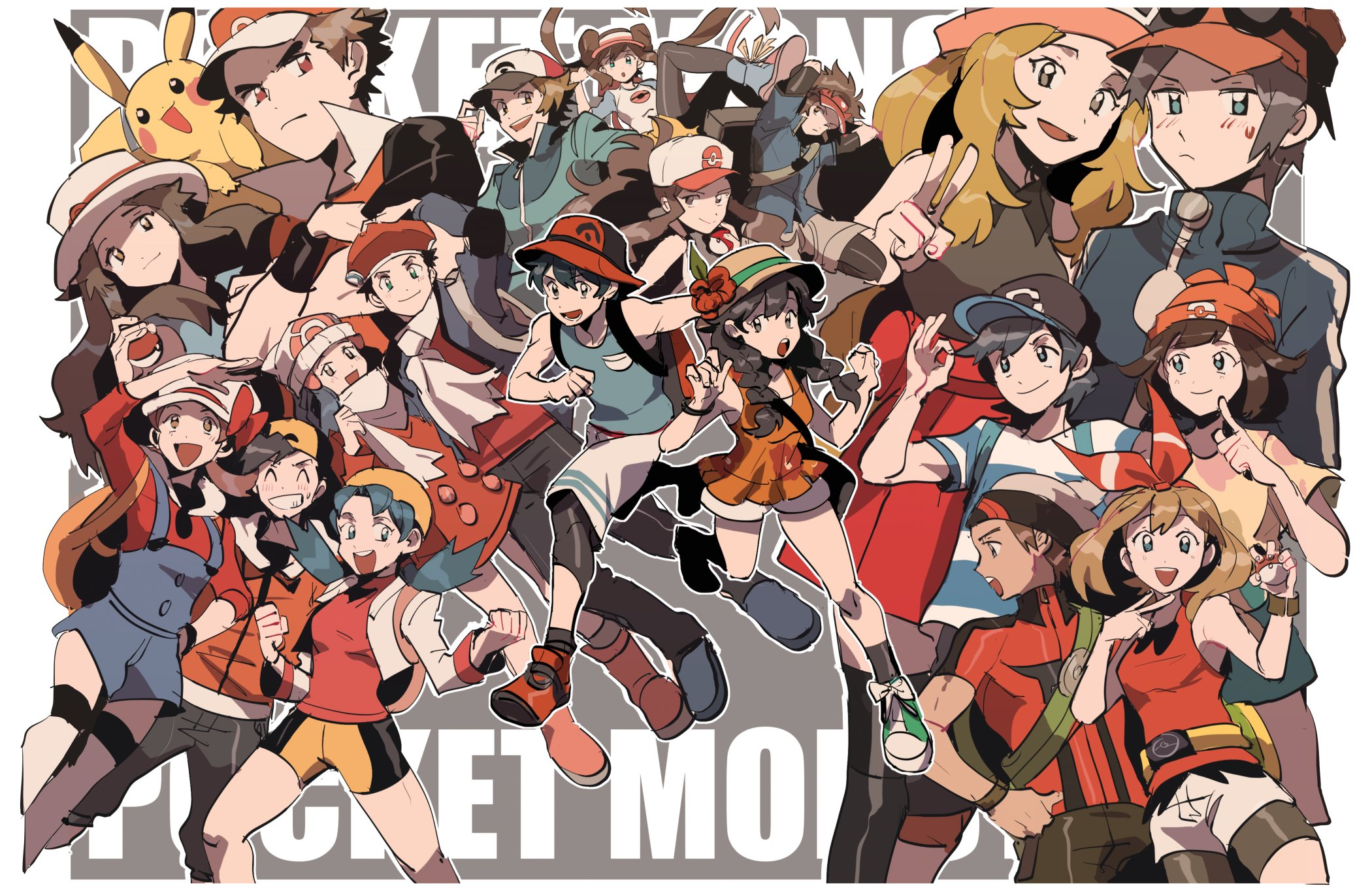 Pokémon Game Protagonists