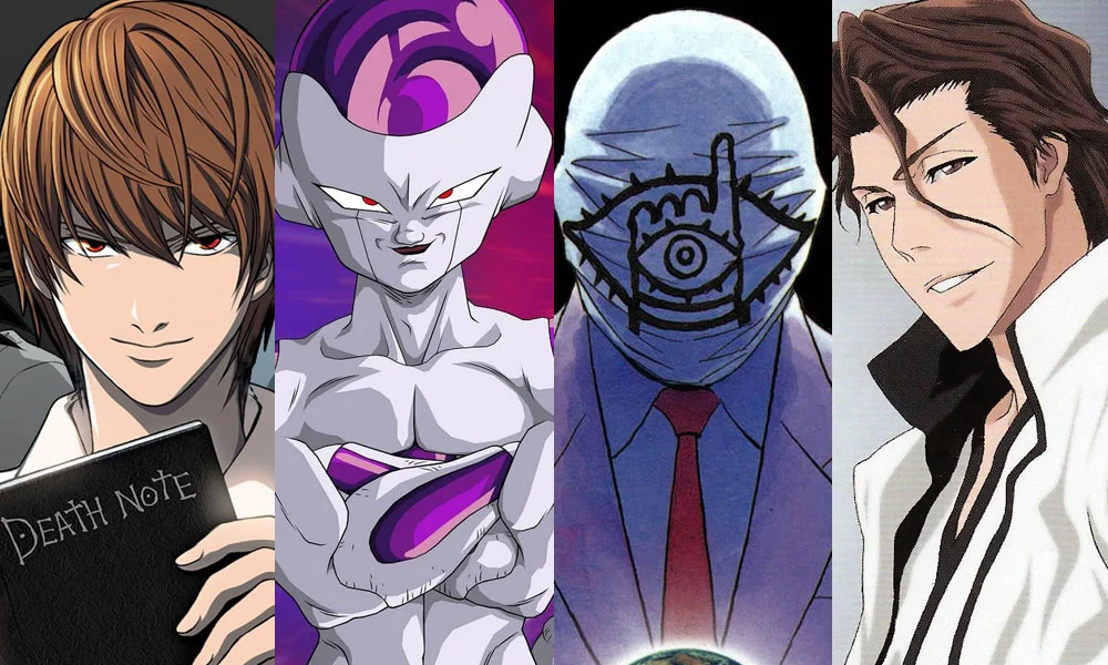 MELHORES VILÕES DE ANIMES