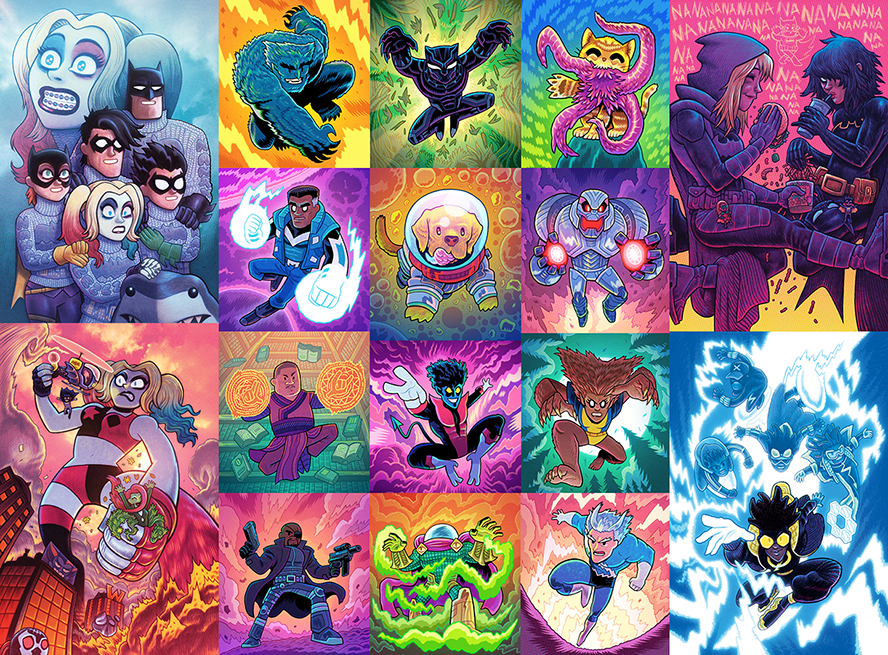 Marvel Snap: Dan Hipp variants