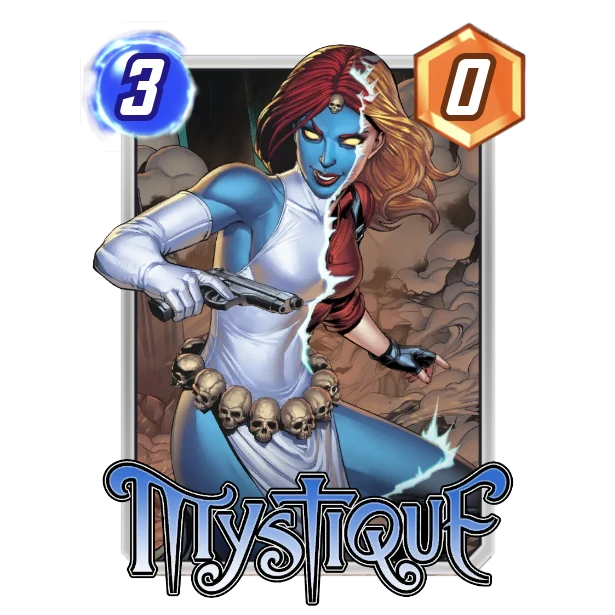 Marvel Snap: Mystique Variants