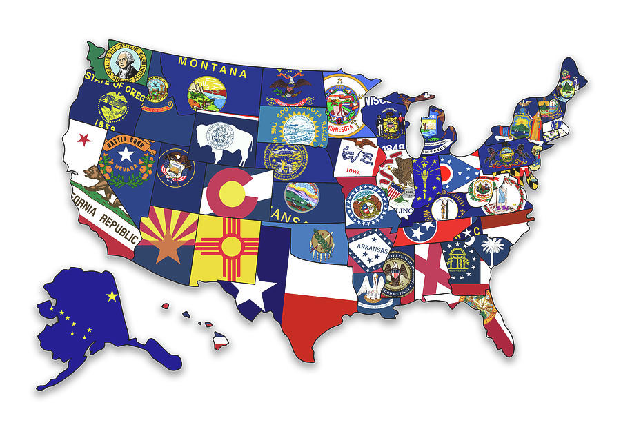 US State + Canadian Provinces