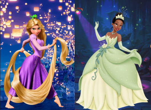 tangled vs Prince and the frog
