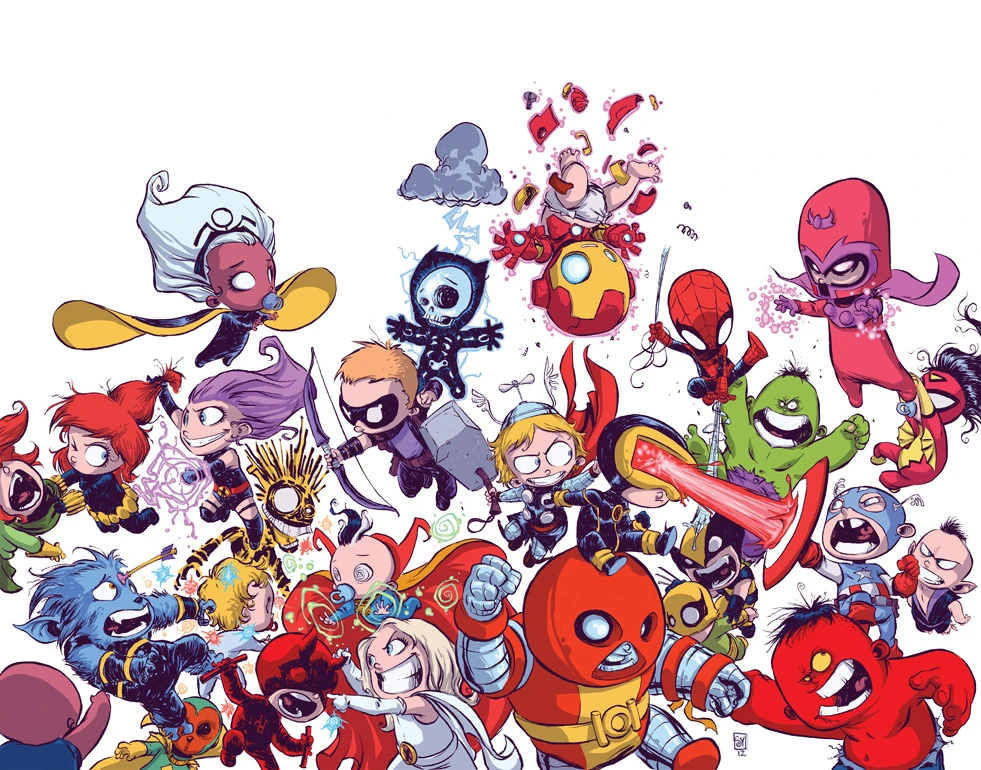 Marvel Snap: Baby variants