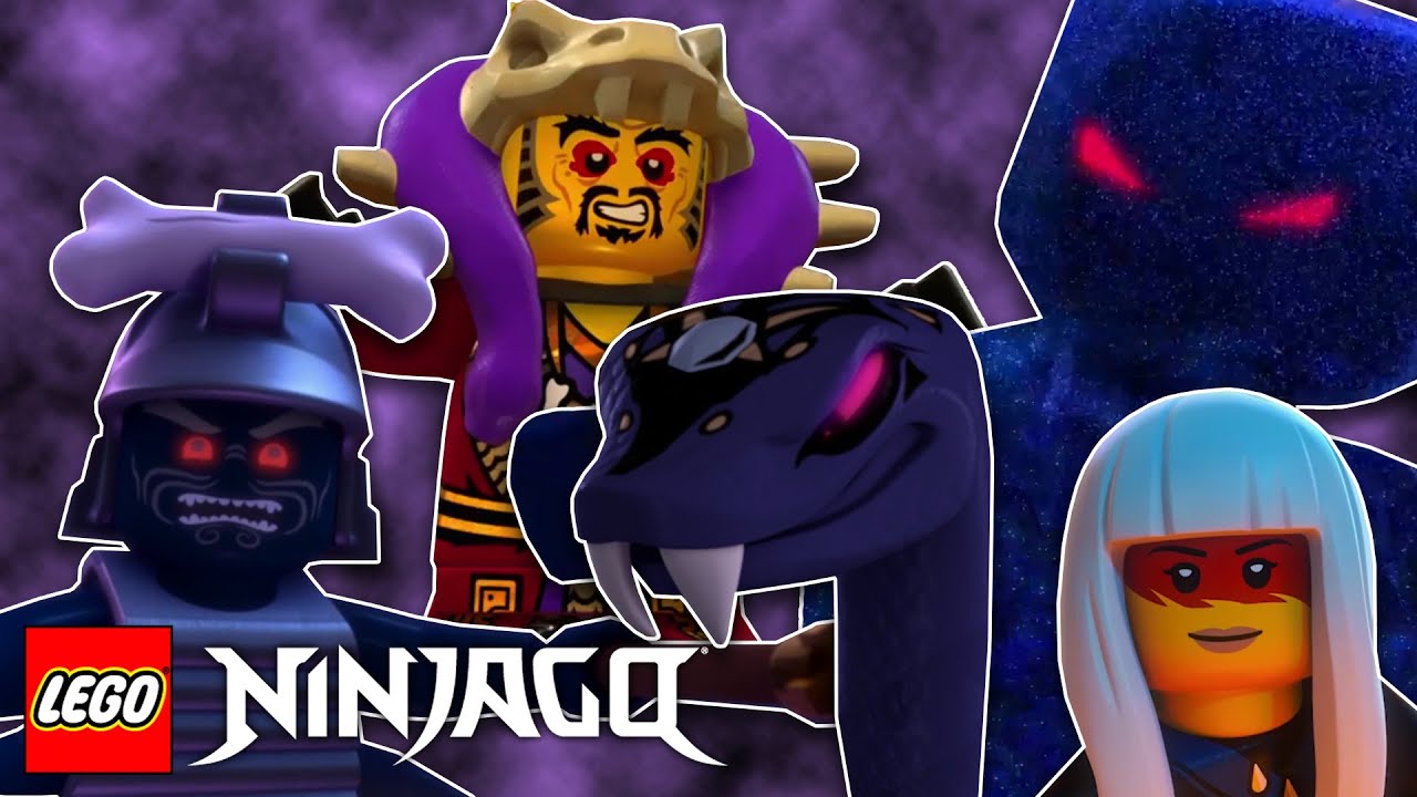 NINJAGO Villains (up to Season 8)