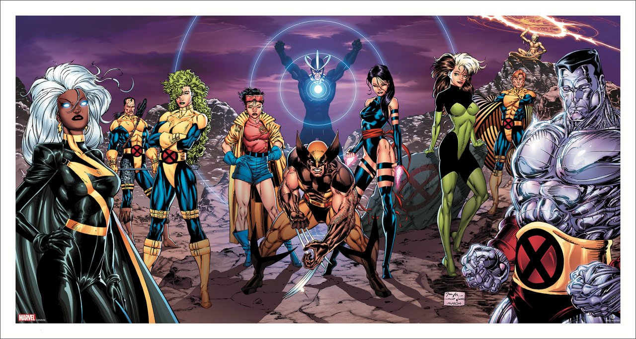 Marvel Snap: Jim Lee variants