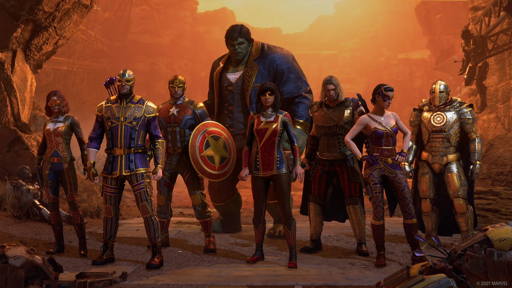 Marvel Snap: Steampunk variants