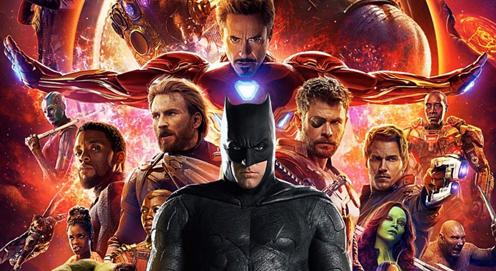 MAIN PROTAGONISTS OF MARVEL AND DC