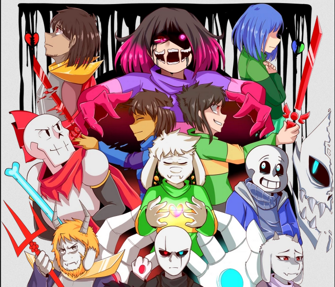 Glitchtale Characters