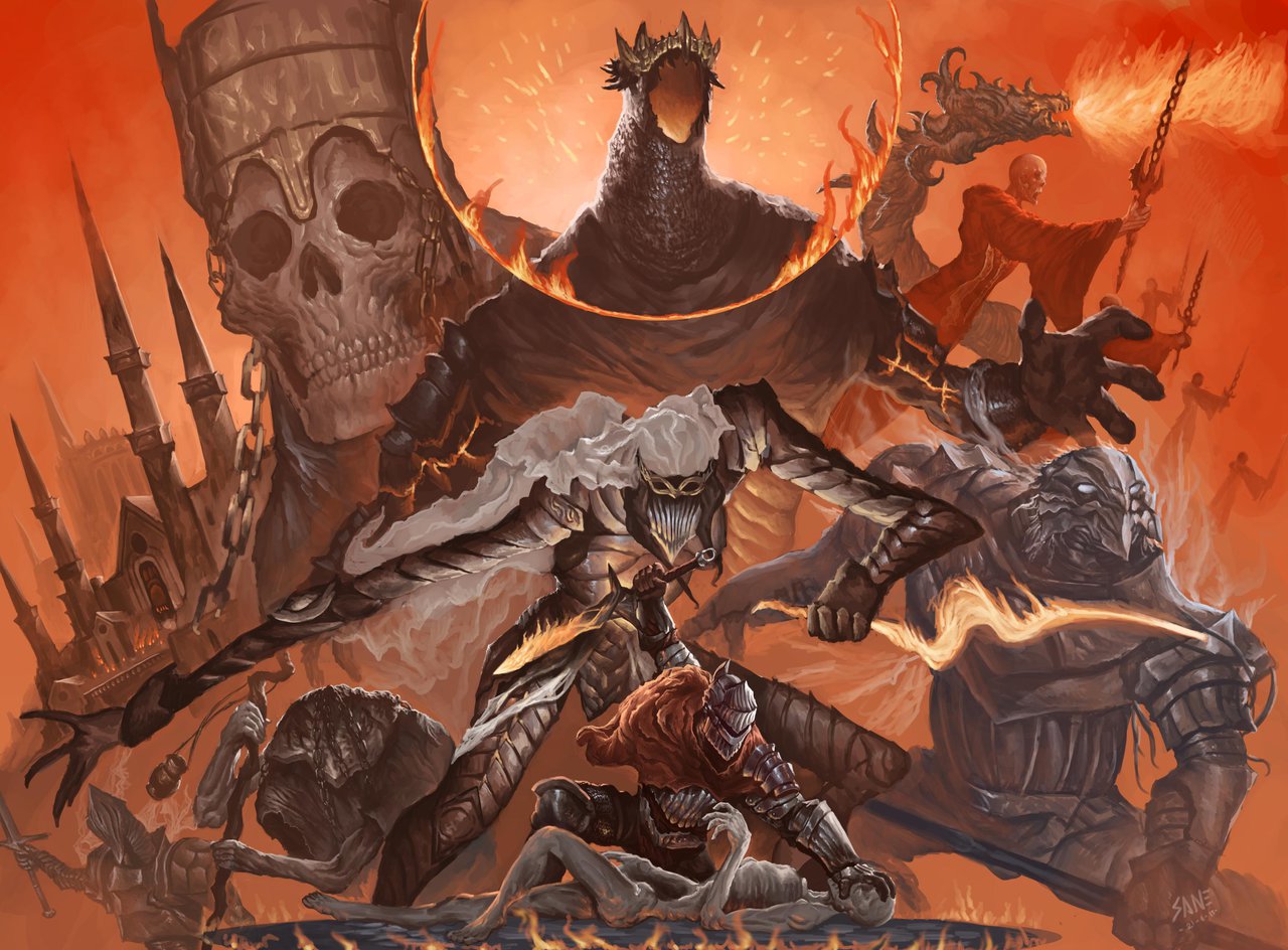 Tournoi des Boss - Dark Souls 1/2/3/Bloodborne