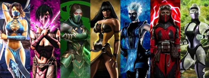 Mortal Kombat Girls