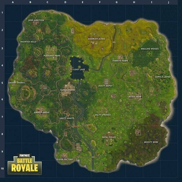 Fortnite Locations