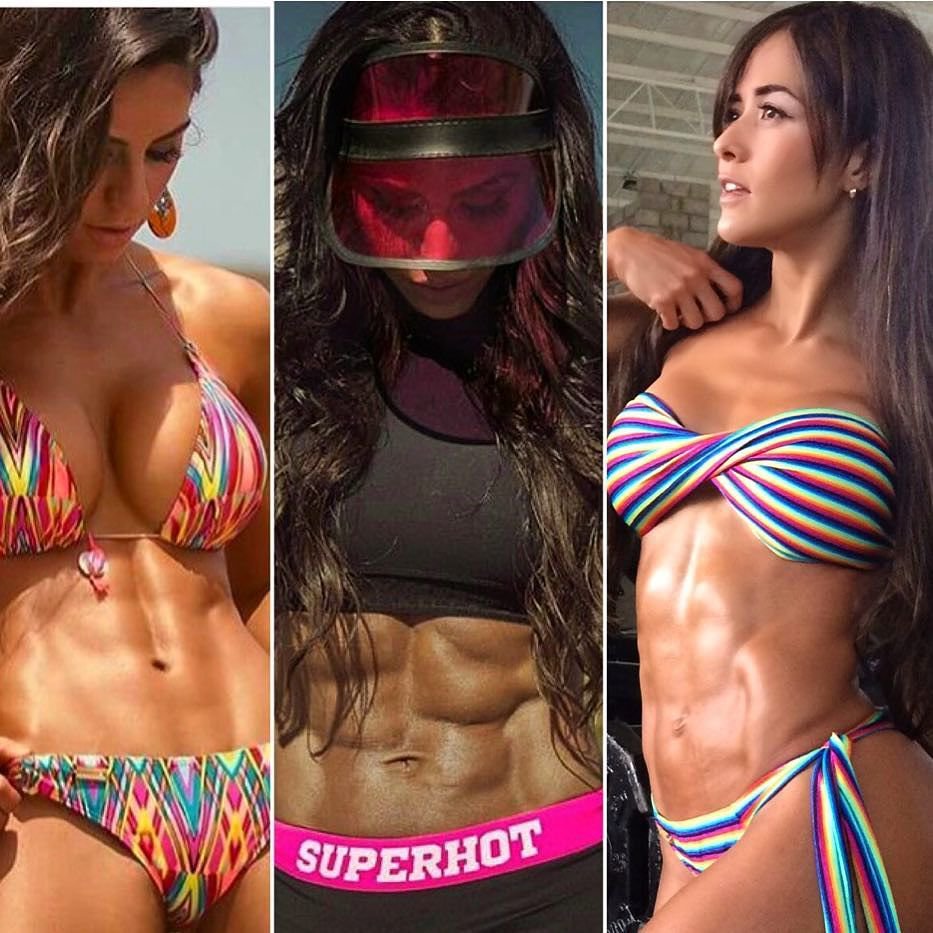 Hottest girls with abs