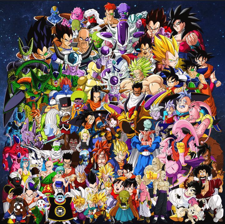 All Dragonball characters