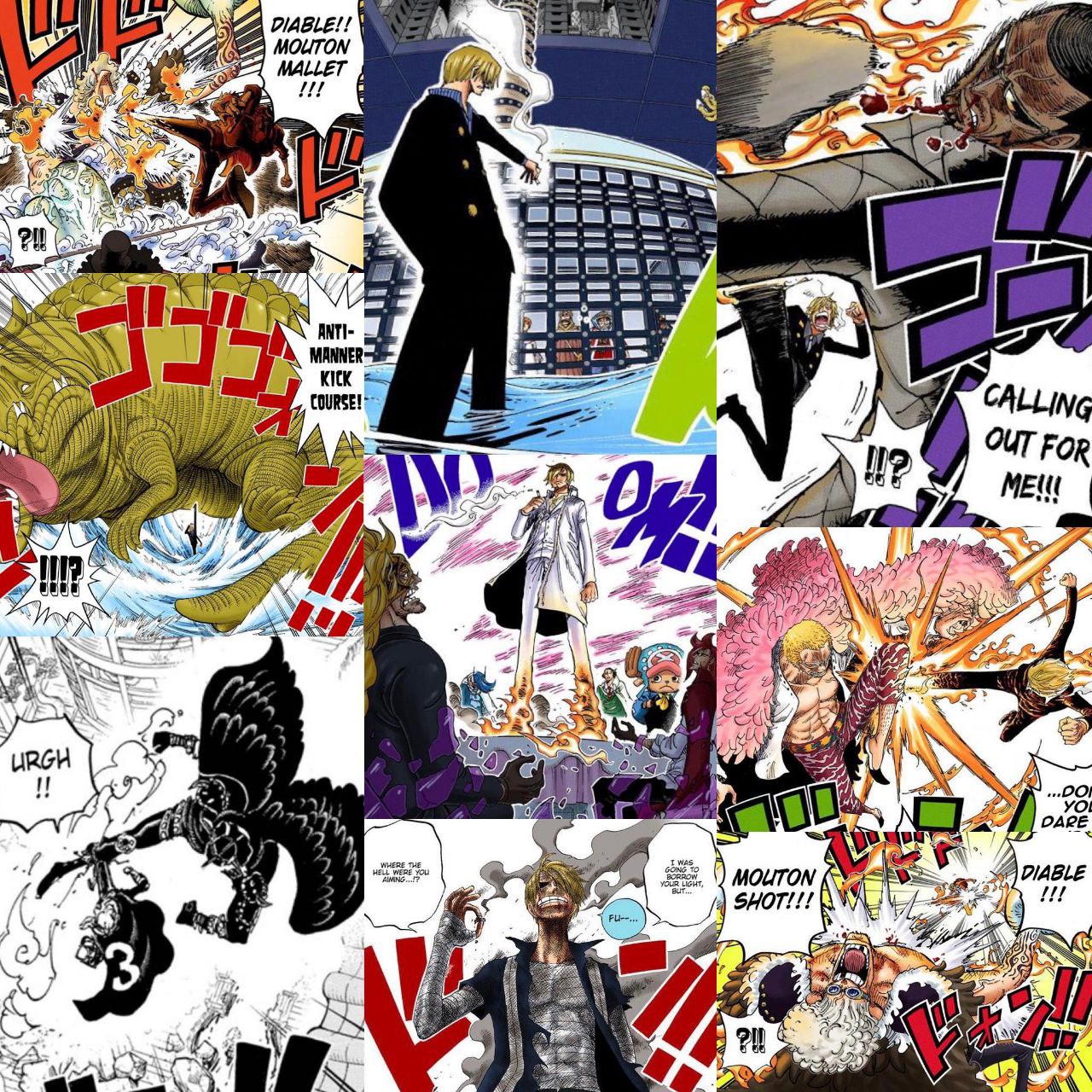 Migliori momenti di Sanji