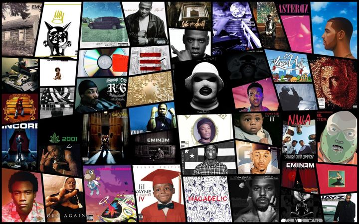 Rap/Hip-Hop Albums (90s - 20s)