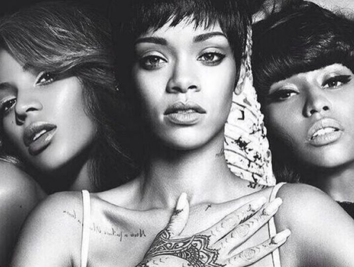 Beyoncรฉ..Rihanna..Nicki Minaj