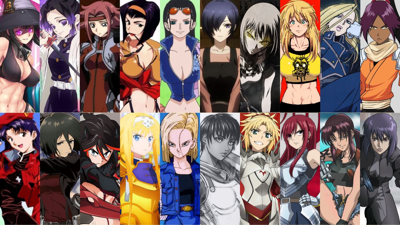 Best Female Anime Characters