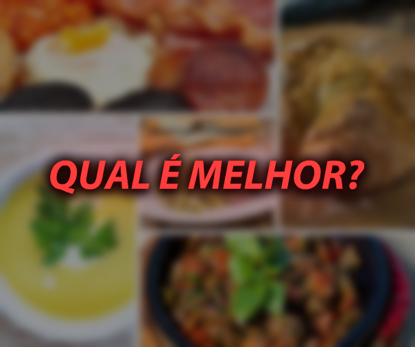 Qual é a melhor comida?