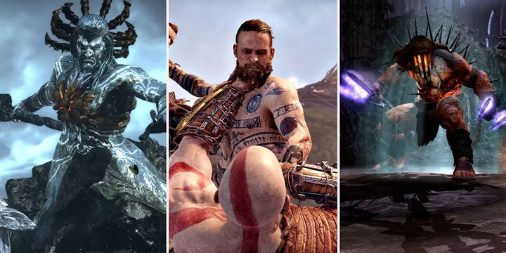 Boss fights GoW Series