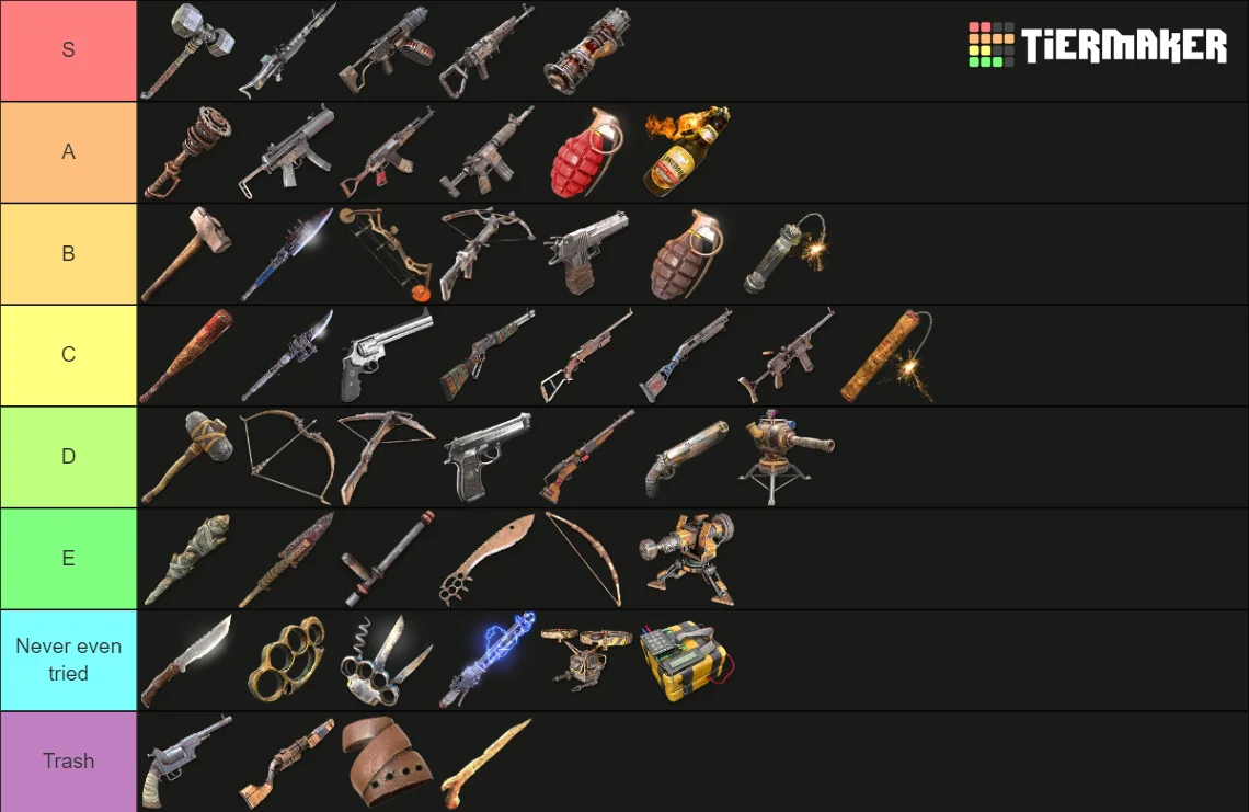 Weapon versus