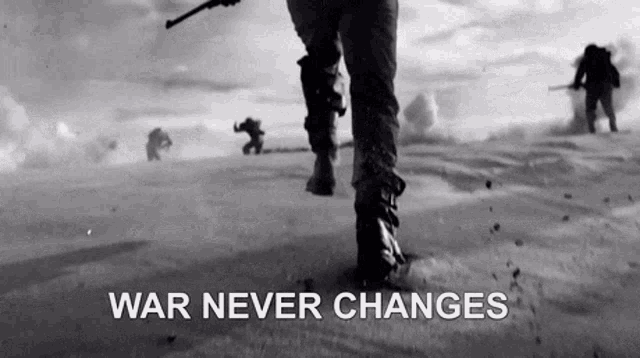 War never change 