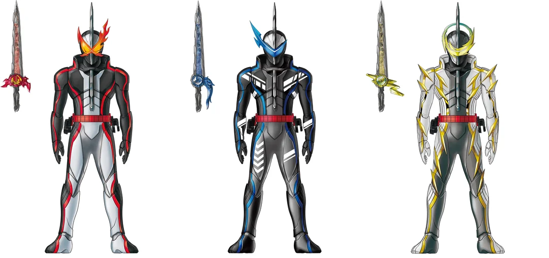 Kamen Rider Incomplete Forms