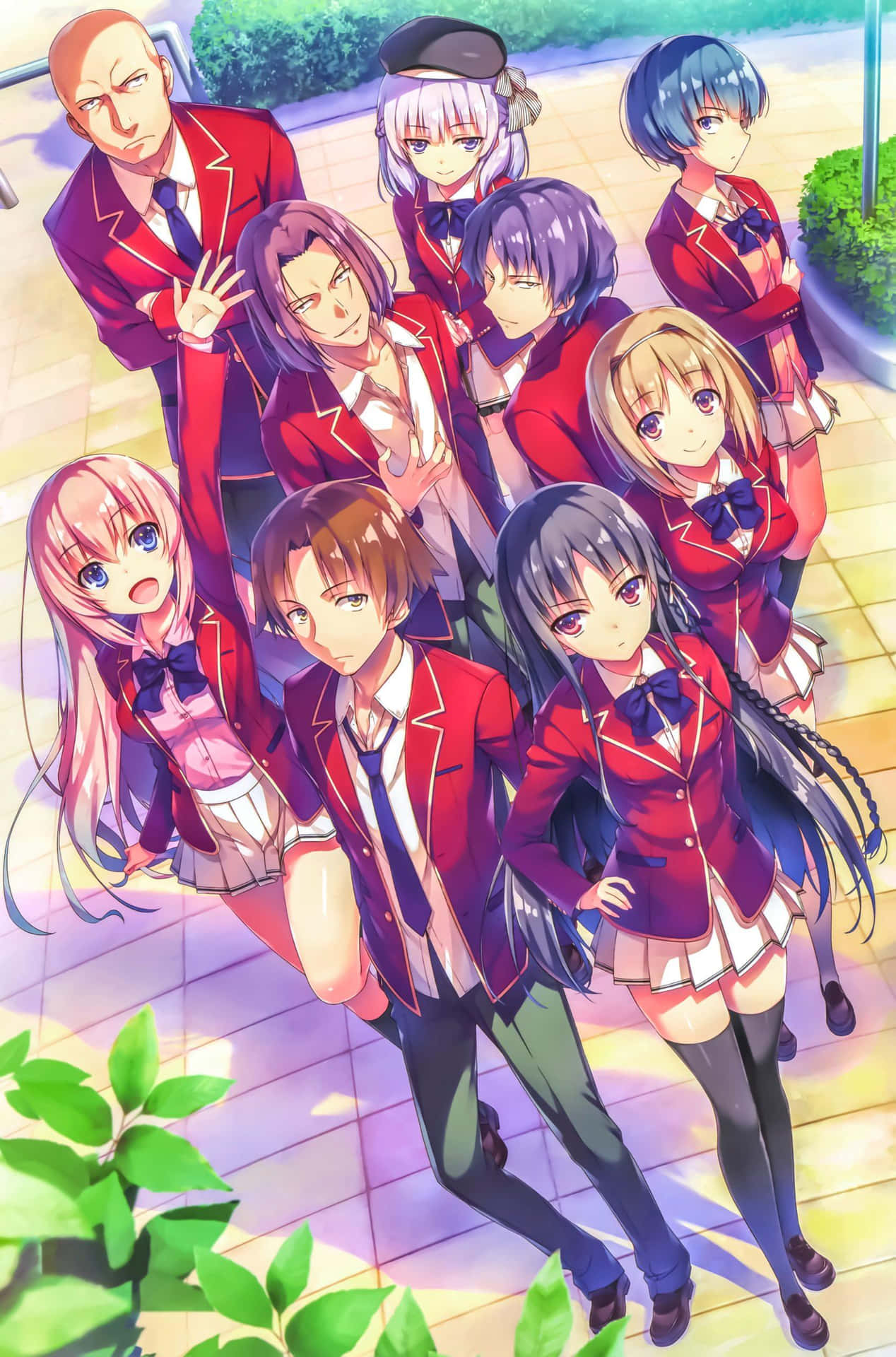 Characters of Classroom of the elite