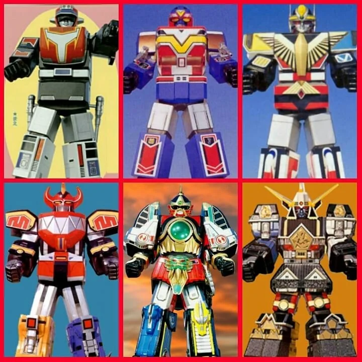 [Update 1.2] Super Sentai Mechas