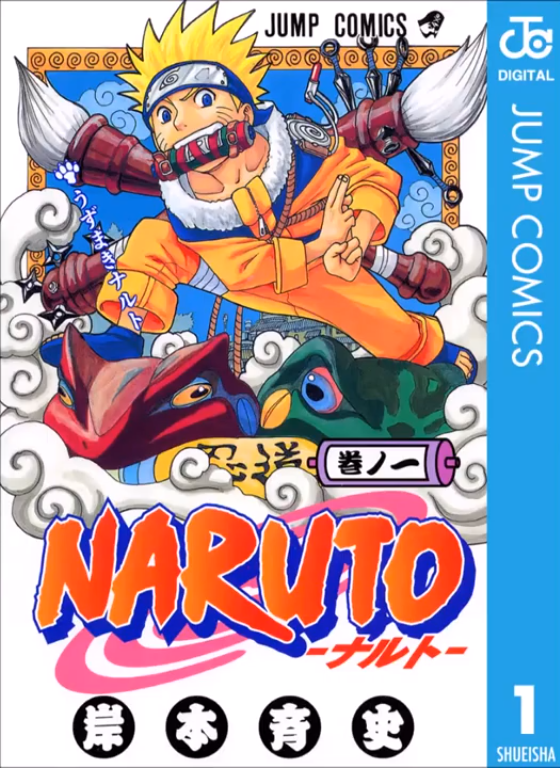 Portadas de Tomos de Naruto