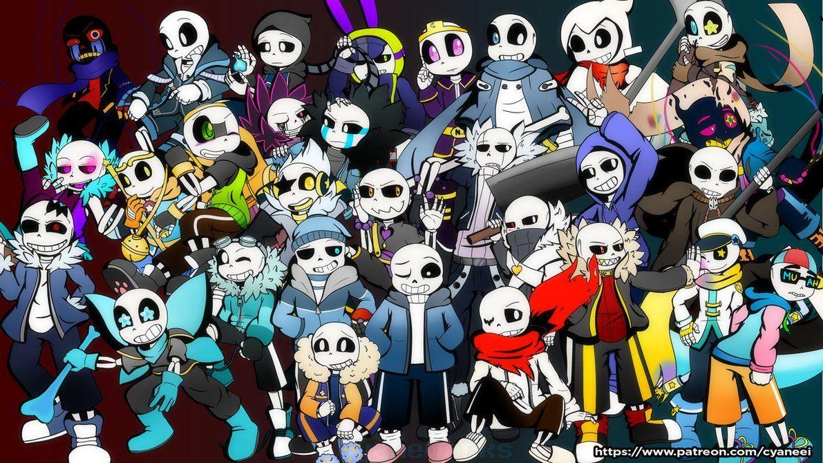 A LOT of Undertale AUs